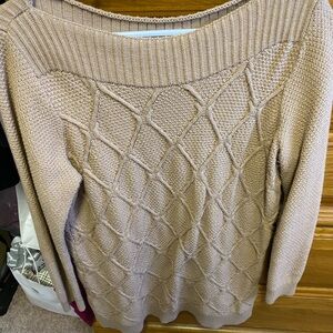 Women's Tan Sweater